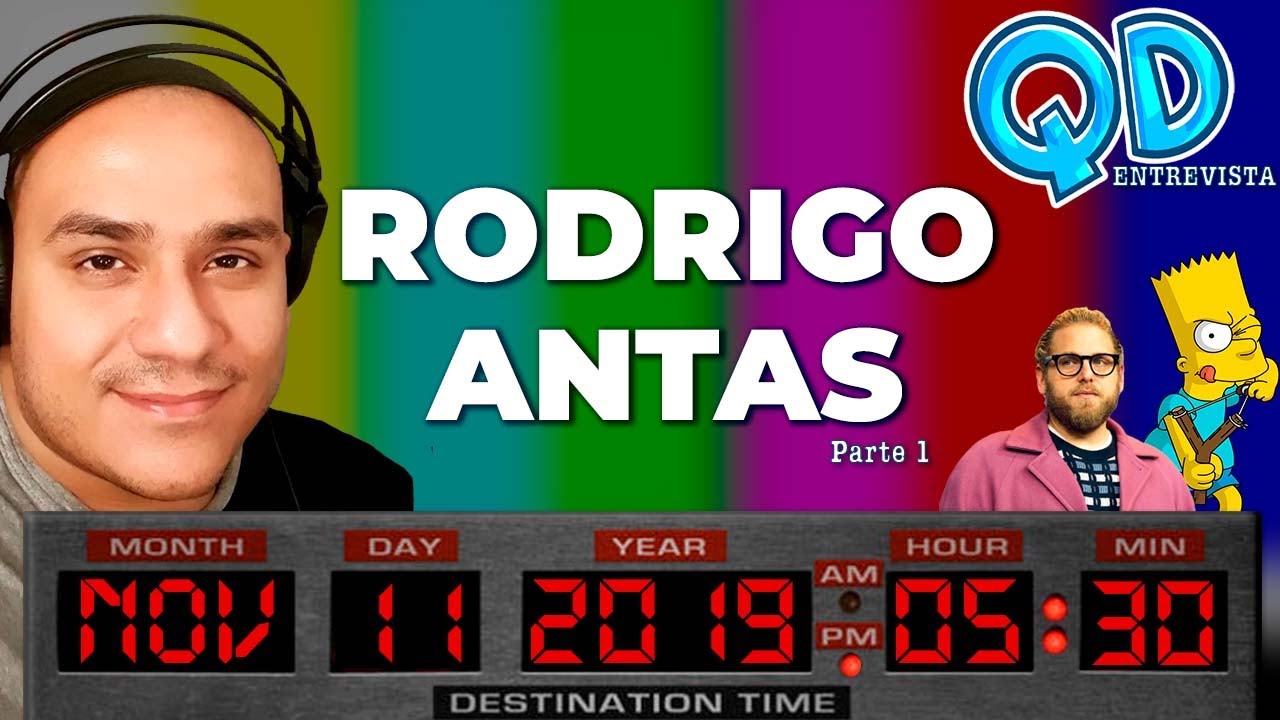 Quem Dubla Entrevista - Rodrigo Antas - Parte 1