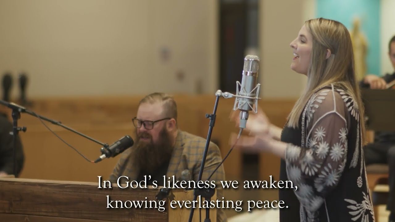 Sing with All the Saints in Glory (Lyric Video) - Catholic Music Initiative