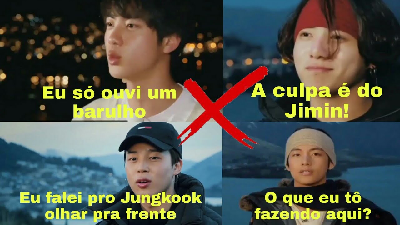[REDUBLAGEM BTS/SÉRIE]- DE FÉRIAS COM O BTS #EP 1 A CULPA É DO JUNGKOOK?