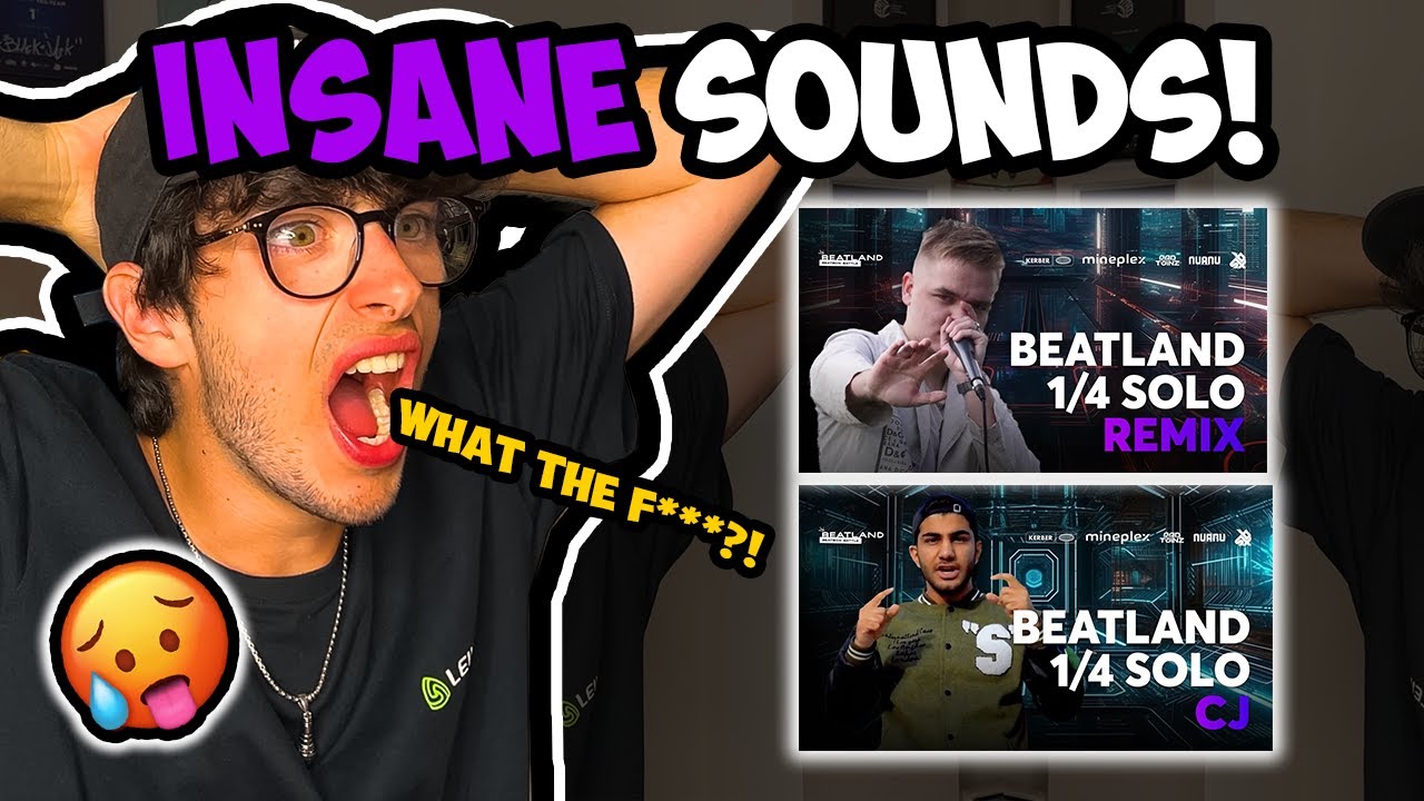 BLACKROLL REACTS to REMIX vs CJ | Beatland Beatbox Battle 2023 | Solo Category