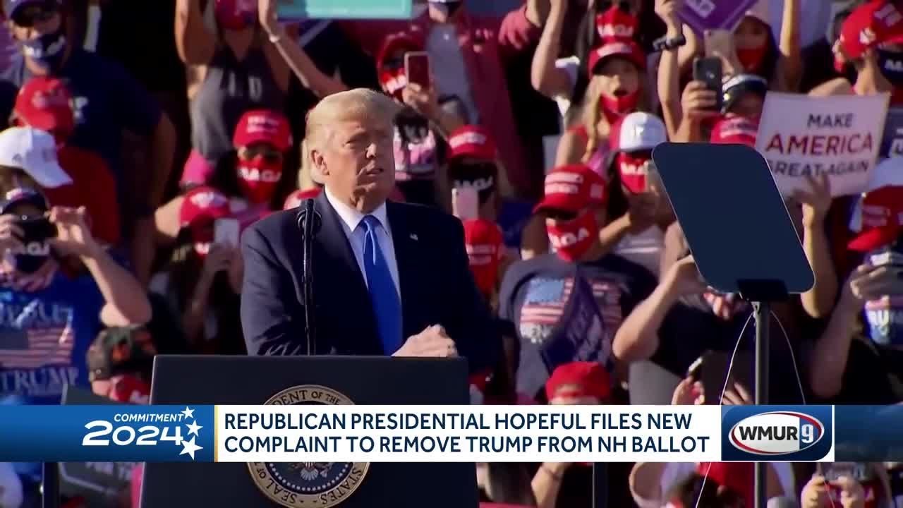 Republican presidential hopeful files new complaint to remove Donald Trump from NH ballot