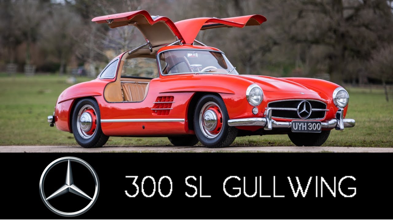 ИСТОРИЯ MERCEDES-BENZ 300 SL GULLWING или как ОДИН человек создал ЛЕГЕНДУ