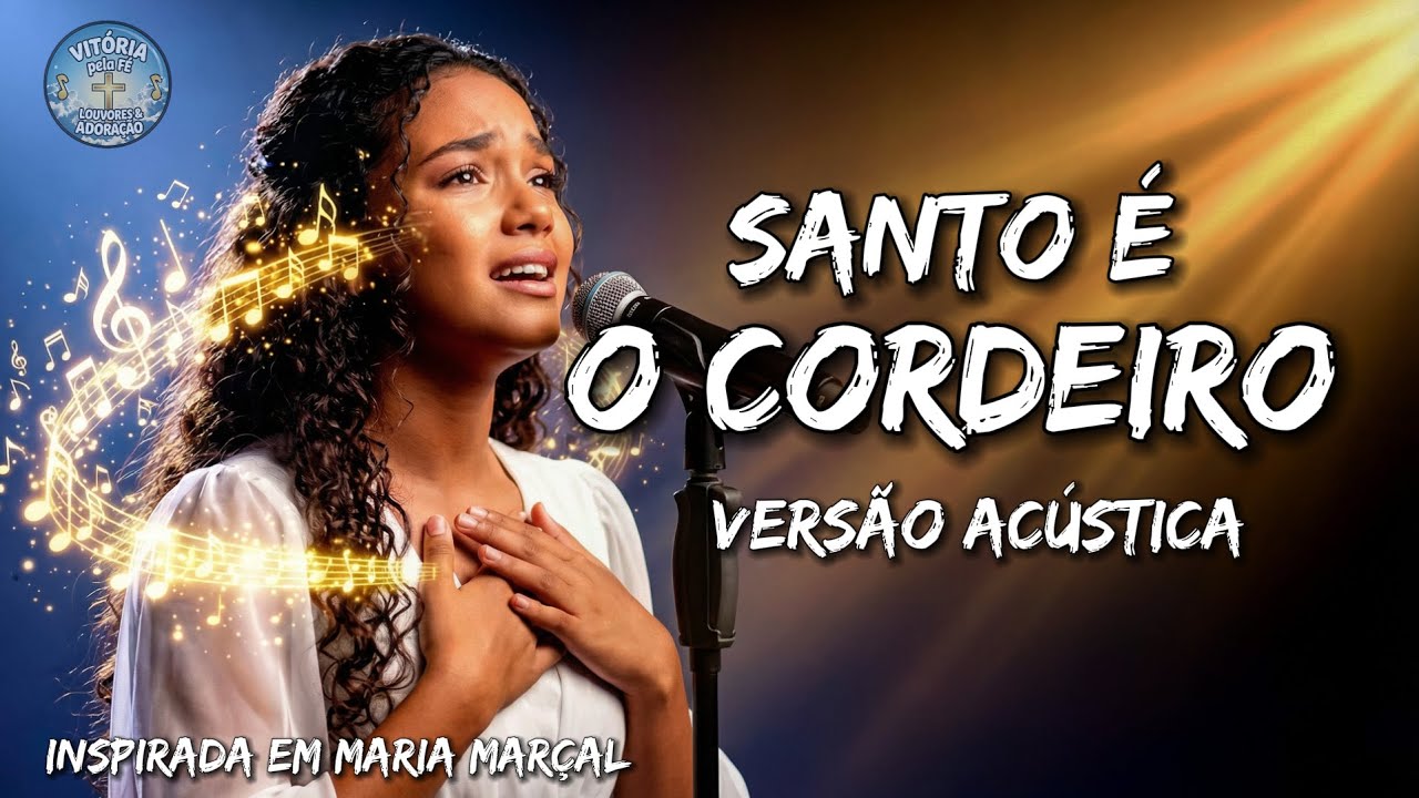 SANTO É O CORDEIRO -Louvor Forte e Abençoado. Sinta a Presença do Senhor - Inspirada em Maria Marçal