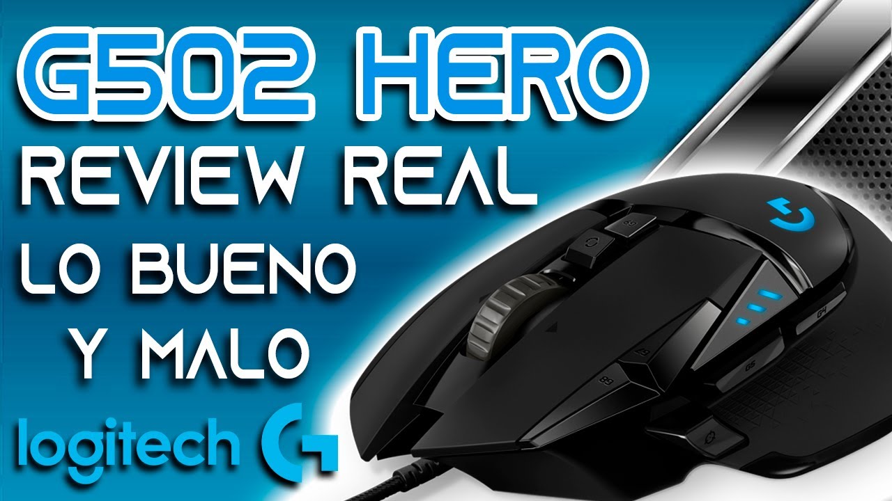 Logitech G502 HERO review después de 2 meses de uso (lo bueno y lo malo)