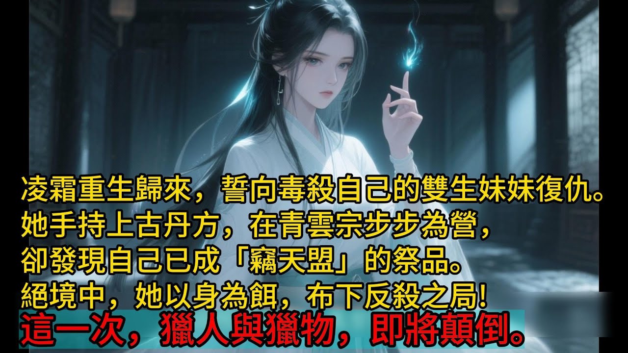 【一口氣看完《丹方禁忌：我在祭壇上重生》雙生姐妹，一碗毒藥，一場跨越生死的復仇。