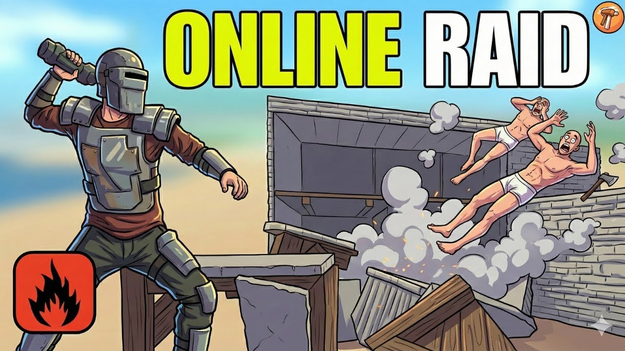 How to Raid Online Players | Oxide Survival Island