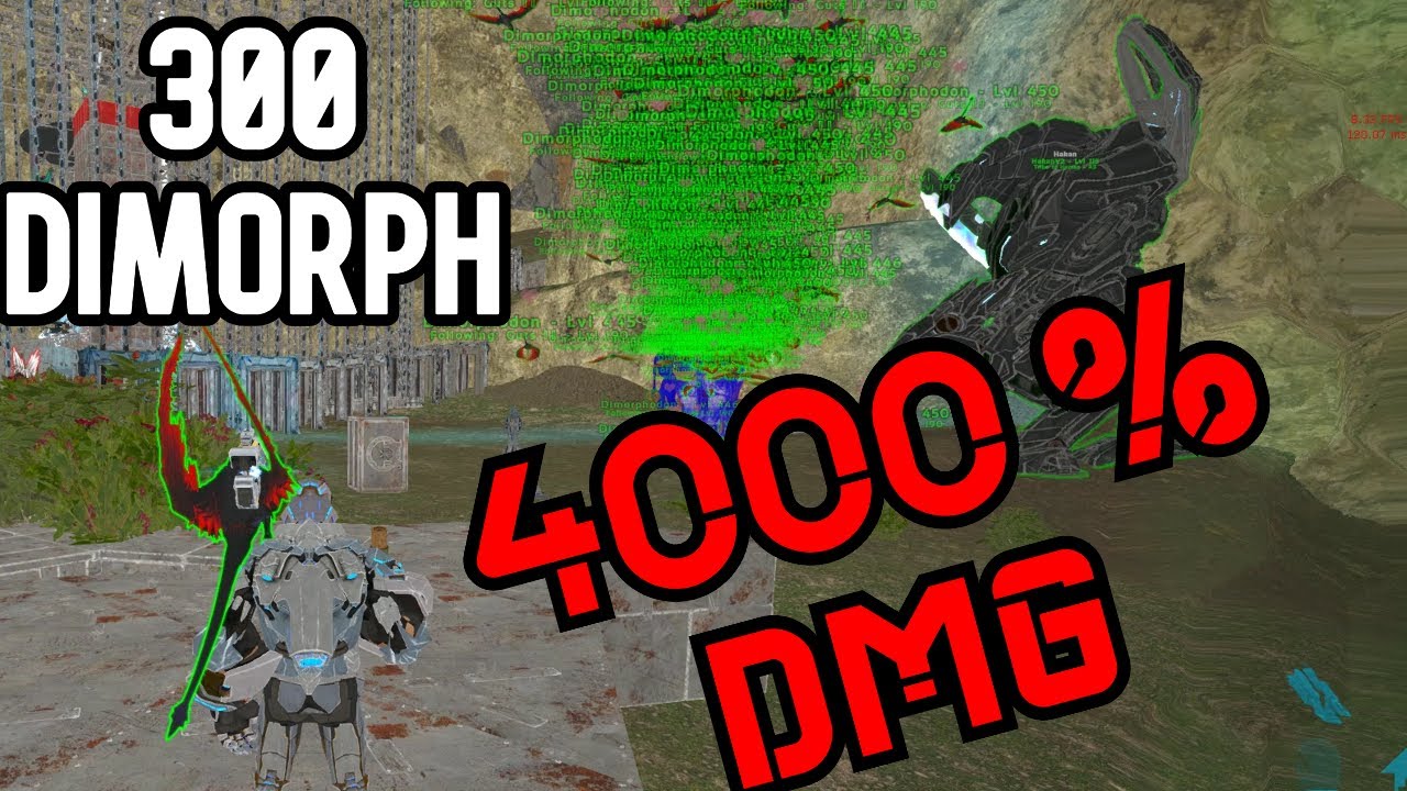 WIPING A FULL ABERRATION WITH 300 DIMORPHODON !!