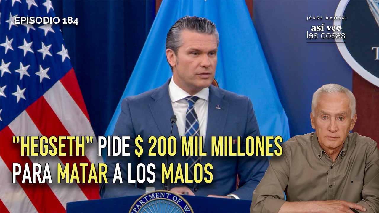 Hegseth pide $200 mil millones para la guerra | Gasolina sube, ICE cambia y caso Cesar Chavez