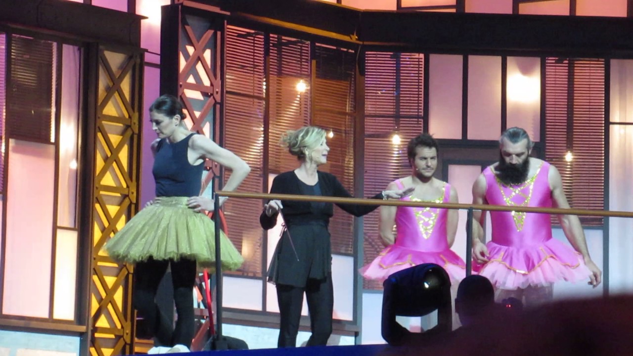 sketch danse classique - Les enfoirés