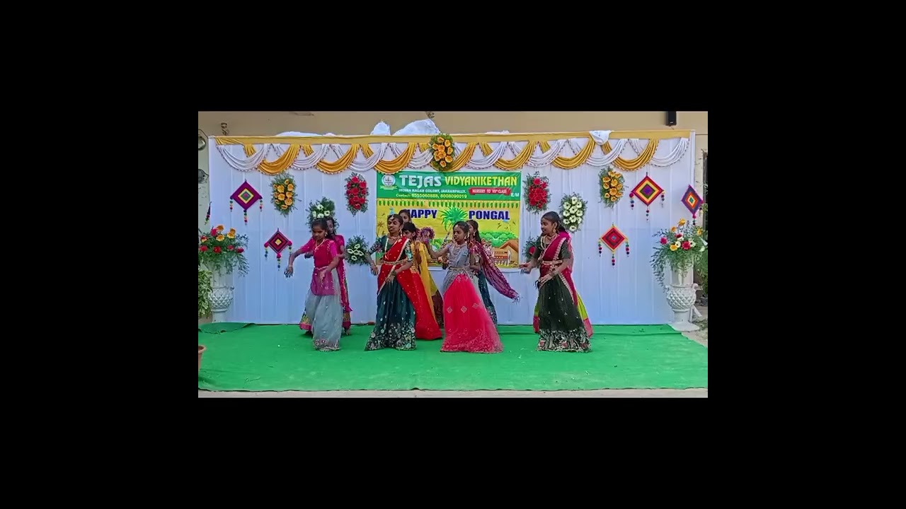 Pongal Festival Celebration's @ Teja's Vidyanikethan-Jakranpally #School 