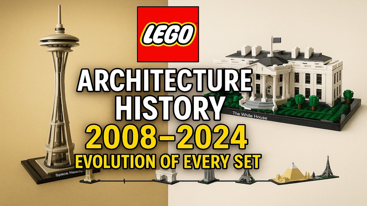 LEGO Architecture History – Evolution 2008–2024