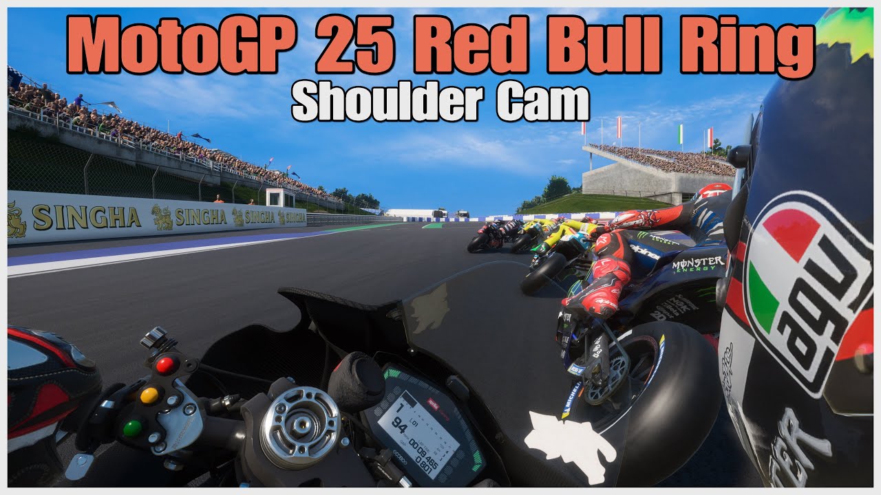 - MotoGP 25 Red Bull Ring Austria Shoulder Cam -