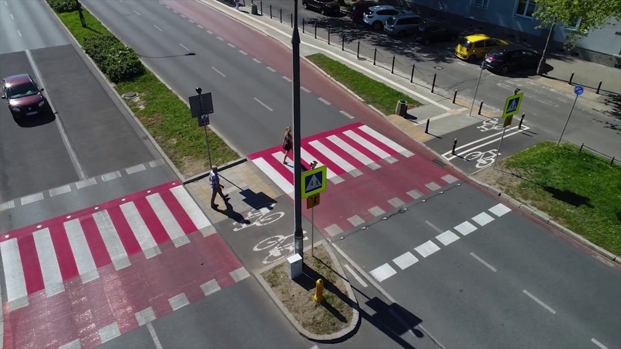 Aktywne przejście dla pieszych Zebra Premium