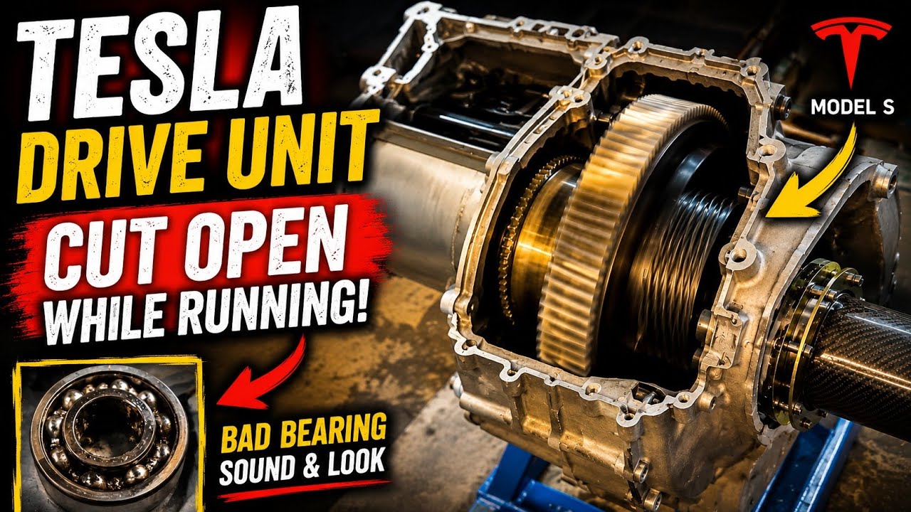 Tesla Model S Drive Bearing Replacement