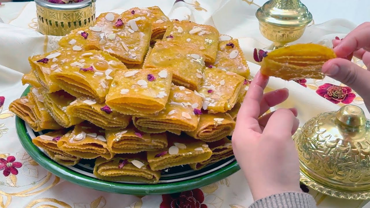 اسهل مايمكن توجدي لرمضان خطيرة اقتصادية وبكمية وفيرة بلا كترة لقوام رغيفات معسلين بمذاق الشباكية 🇲🇦