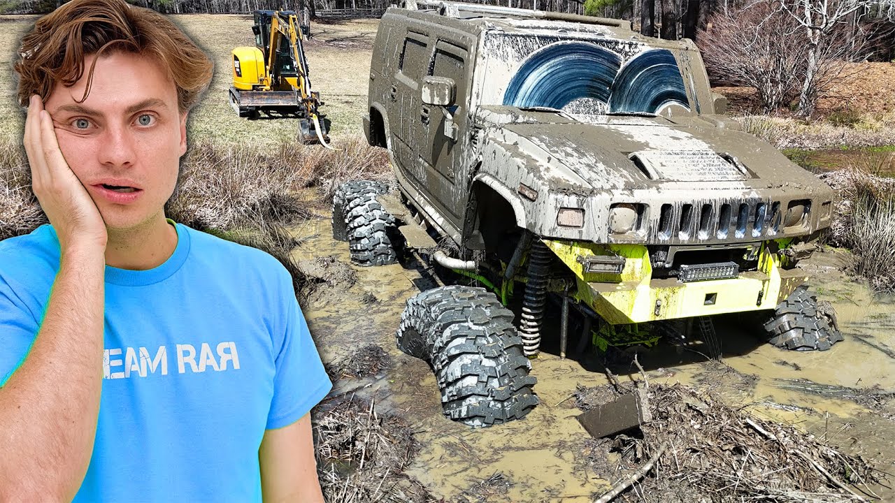 Our Worst Recovery Yet - Monster Truck SUNK in SWAMP