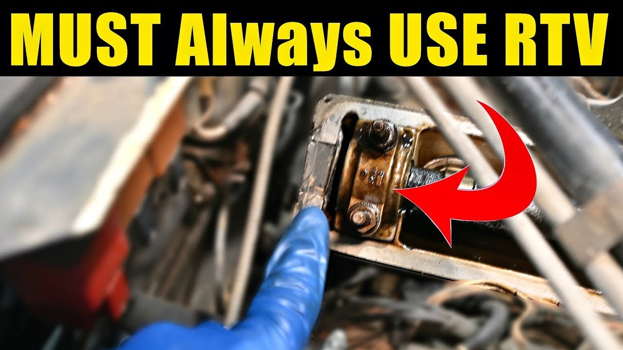 Where to Put RTV on Valve Cover Gaskets - Also Oil Cooler Lines Swap