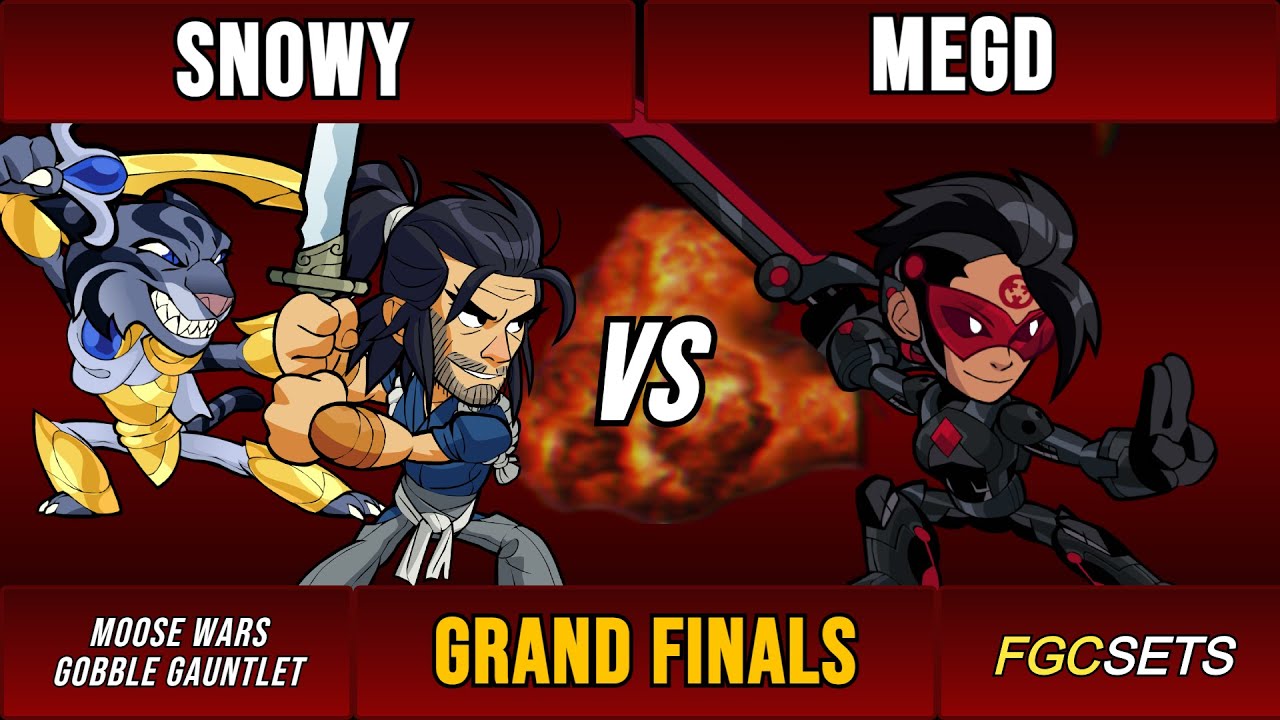 Snowy (Xull, Koji) vs Megd (Val) -  Grand Finals  - Moose Wars Gobble Gauntlet - NA 1v1