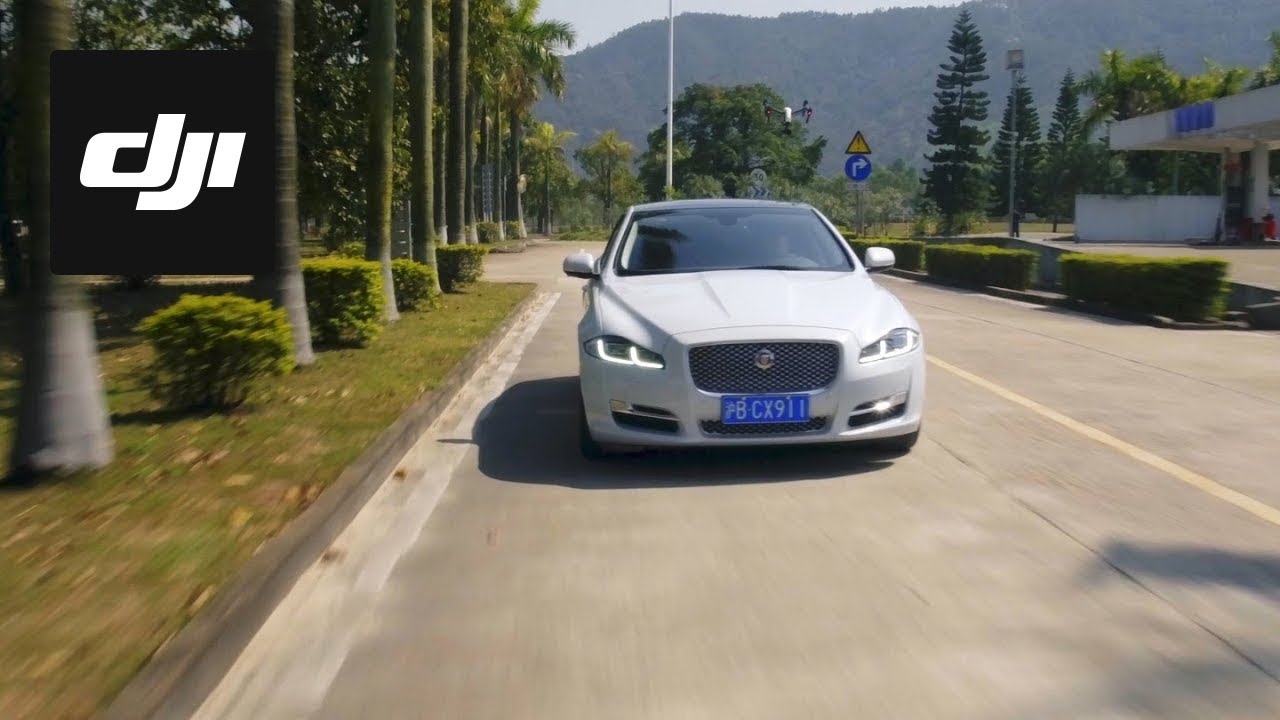 Behind the Scenes - DJI Inspire Pro VS Jaguar XJ Race