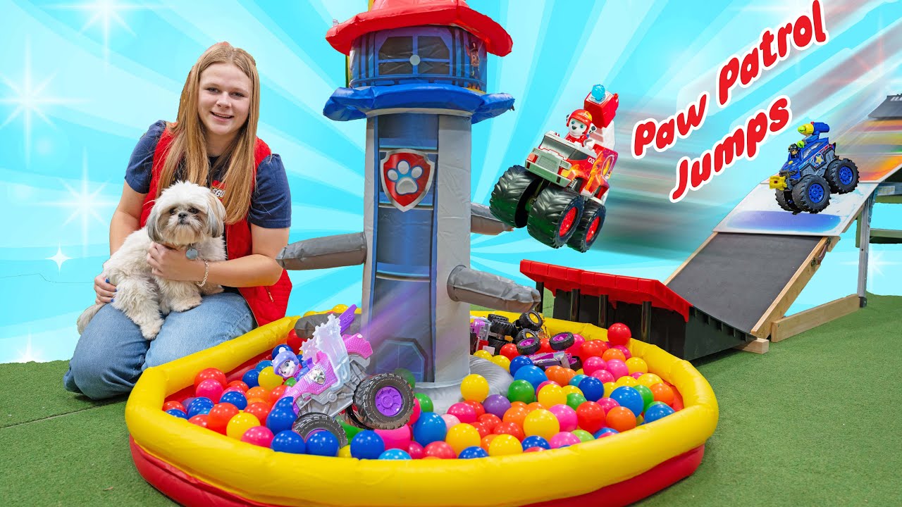 Assistant Tests Paw Patrol Rescue Wheels to Make it to the Lookout Tower