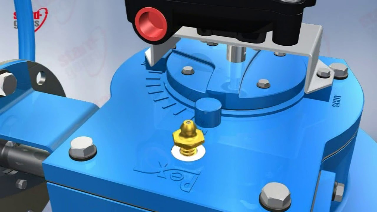 S008 series partial-turn gear operators