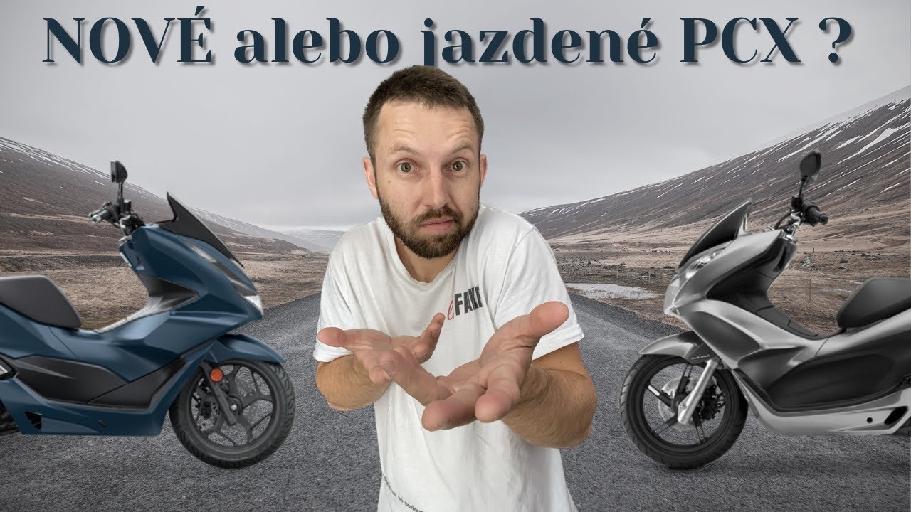 Nová Honda PCX vs. Jazdenka: Rozhodovanie jednoducho