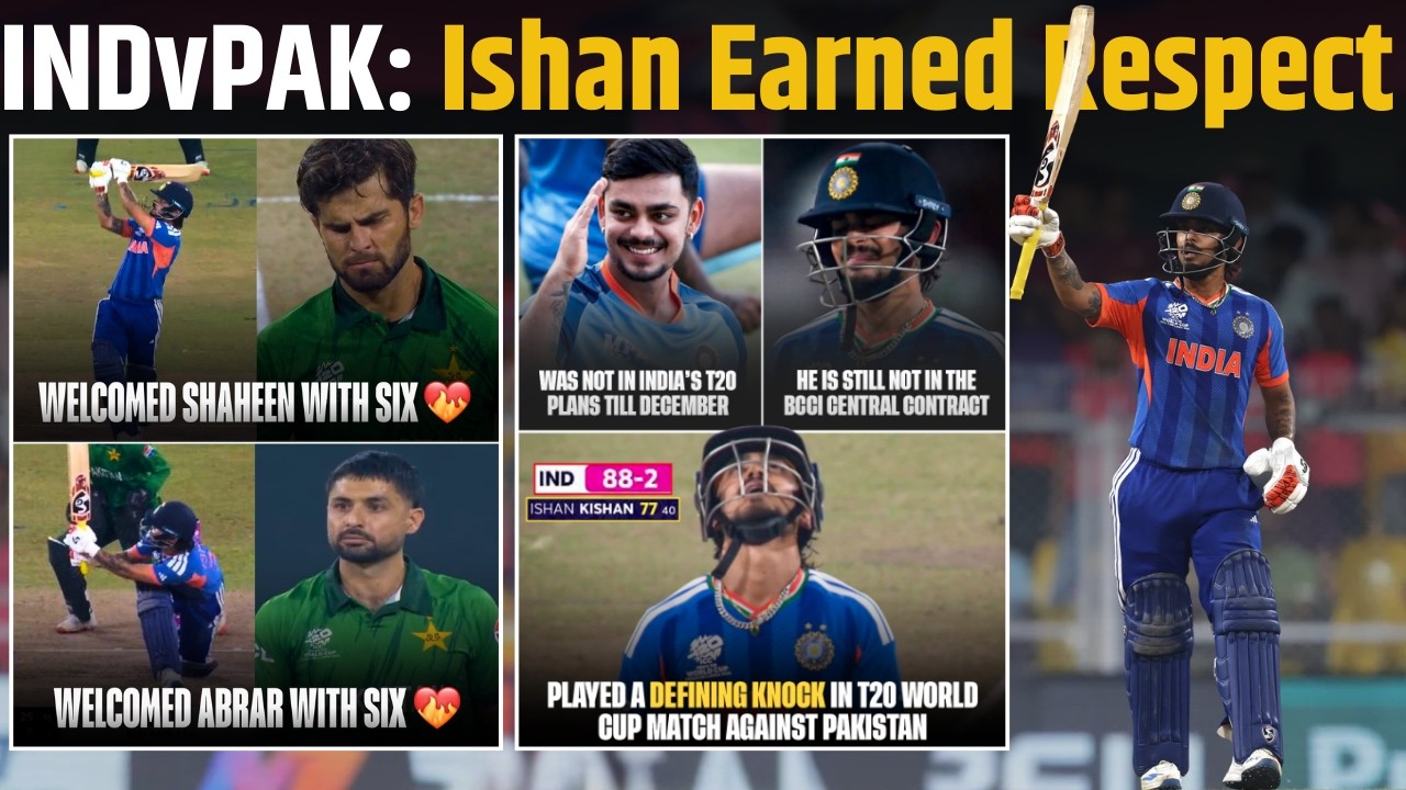 T20 World Cup: Ishan Kishan comes out of syllabus for Pakistan as India win by 61 runs