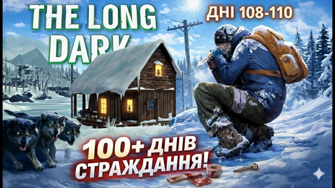 СКЛАДНІСТЬ: СТРАЖДАННЯ #42 ► THE LONG DARK ► 100+ ДНІВ ХАРДКОРУ.