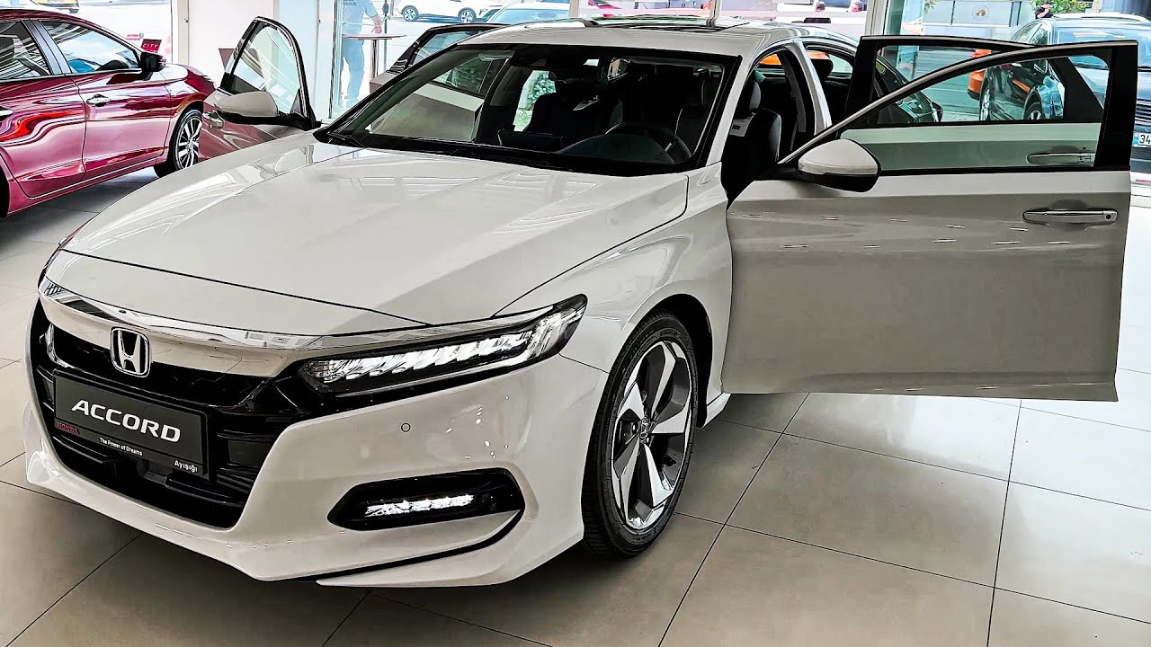2022 Honda Accord - детали интерьера и экстерьера (семейный седан среднего размера)