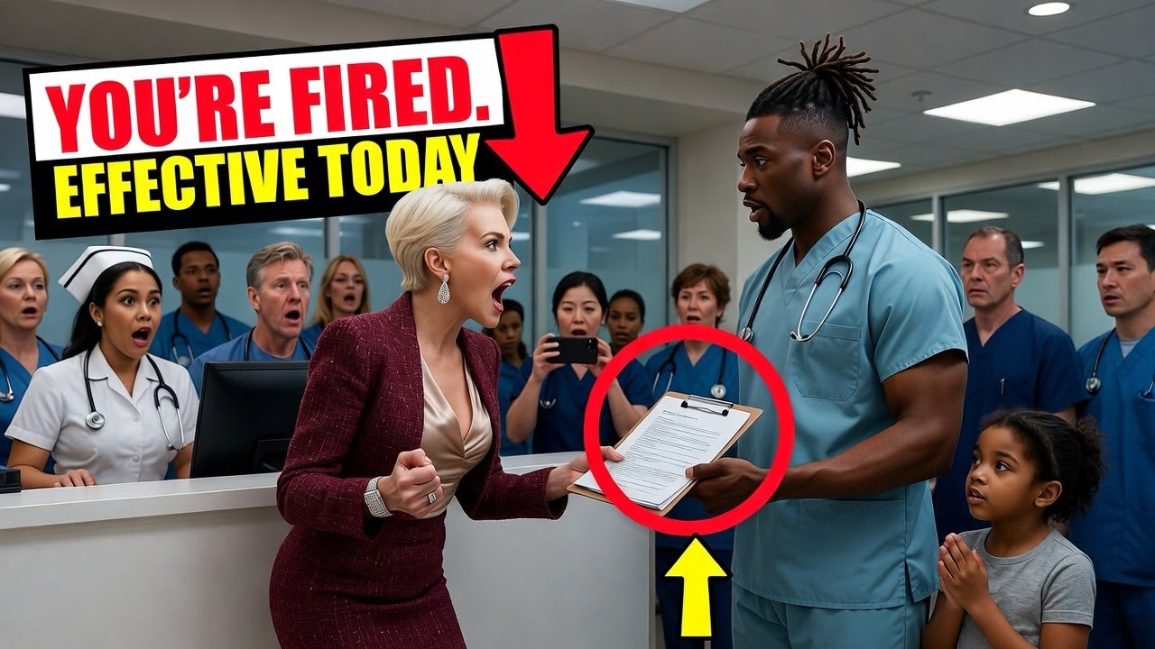Black Single Dad Fired & Walking Home — Until Helicopters Land Screaming “Where’s Dr. Vance?!”