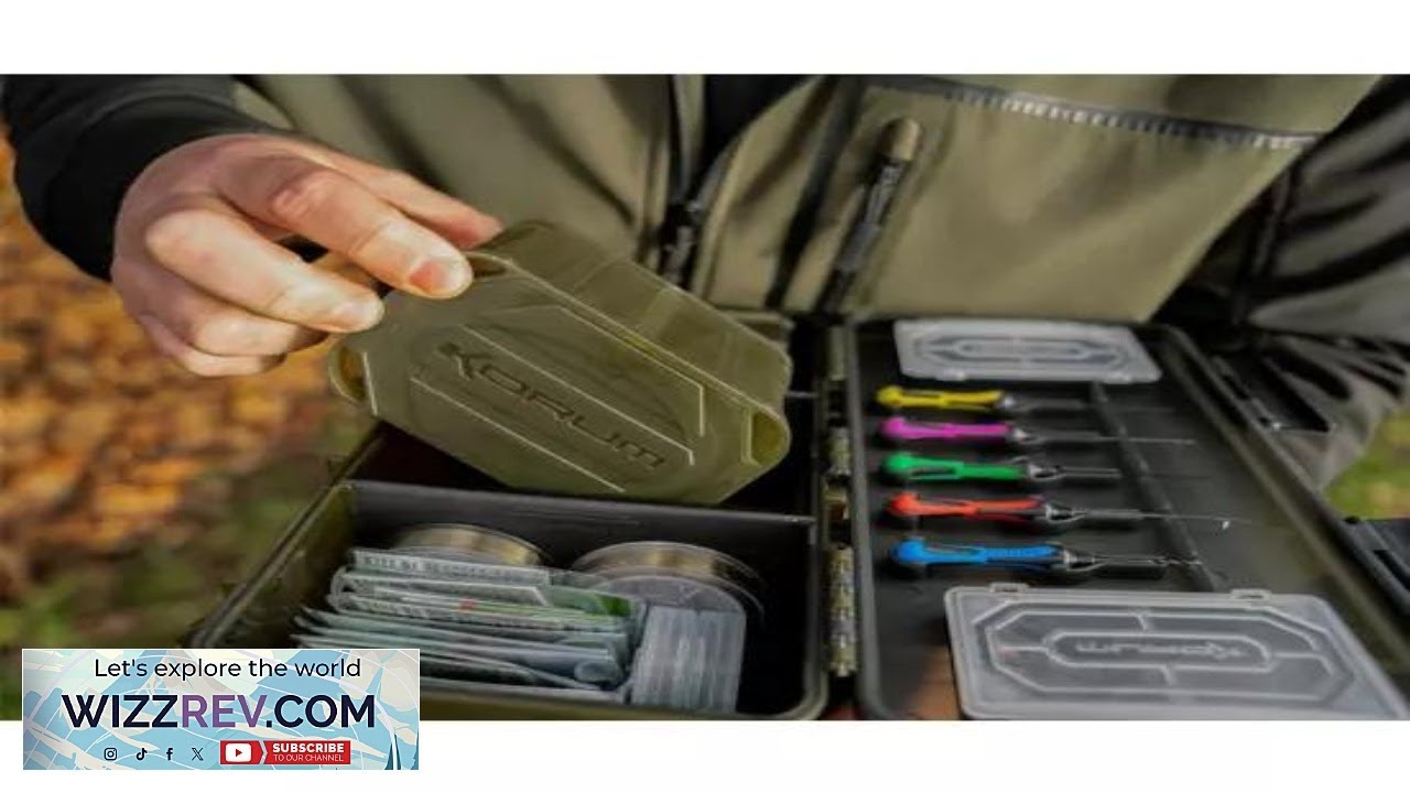 Korum Roving Blox Fully Loaded Fishing Tackle Box With Baiting Tools K0290085 Review