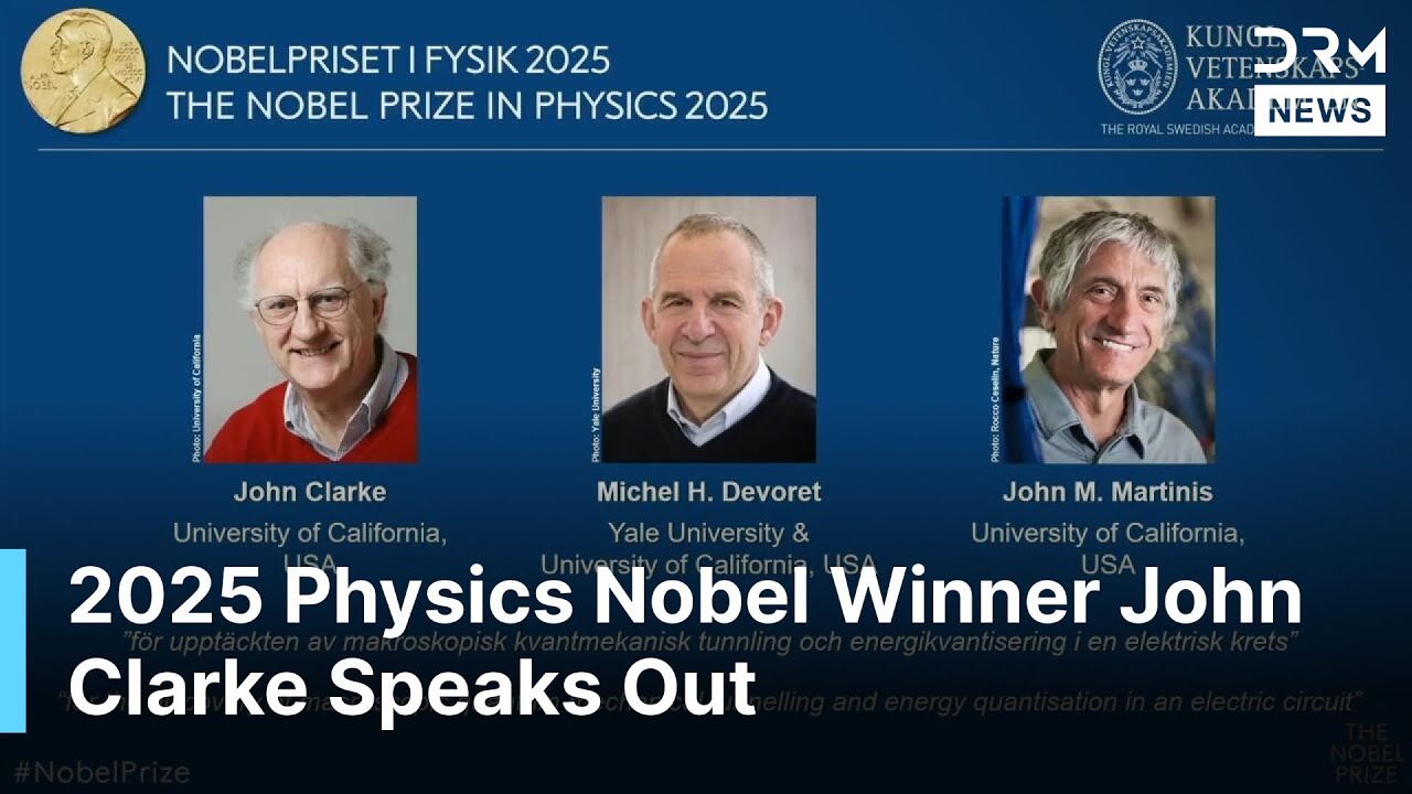 Nobel Physics Laureate John Clarke Speaks at UC Berkeley | DRM News | AQ1N
