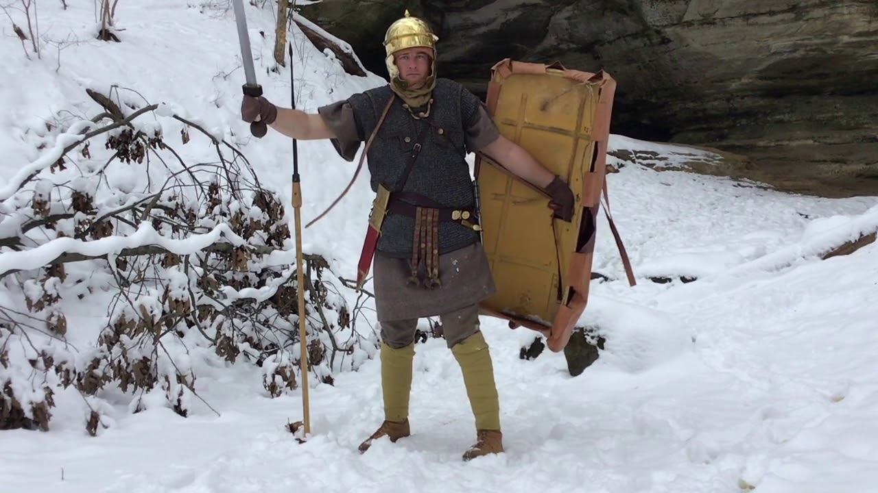 Experimental Archeology Episode II - Roman Scutum Strap