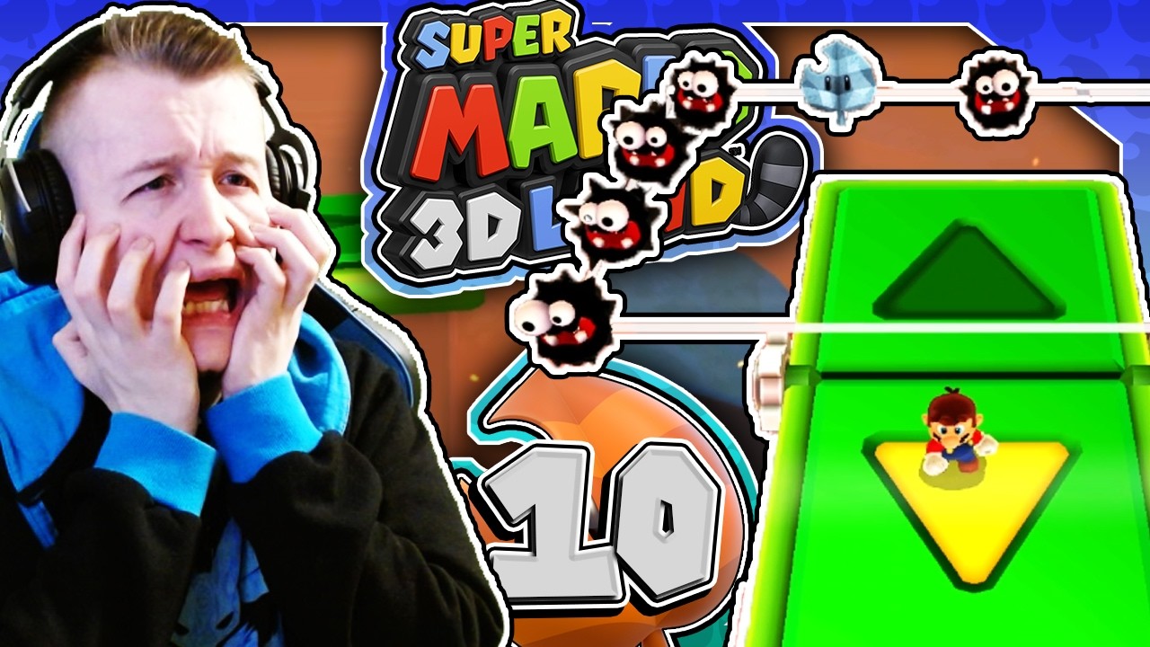 Dieses LEVEL bringt mich zum Verzweifeln!🍁SUPER MARIO 3D LAND🍁#10 [Deutsch/Blind]