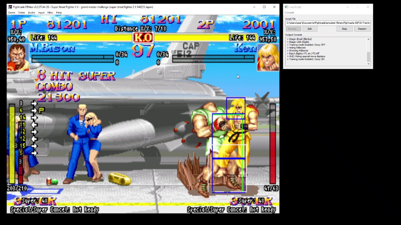 SSF2X Fightcade Training Mode 2020