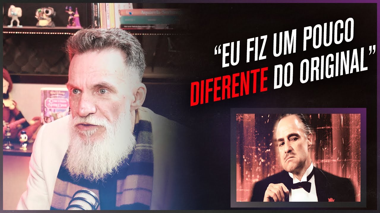LUIZ CARLOS PERSY conta como foi DUBLAR o MARLON BRANDO em PODEROSO CHEFÃO