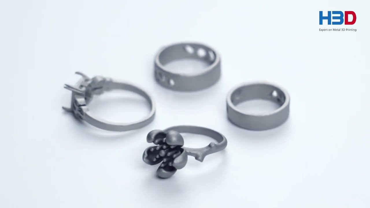 HBD Metal 3D Printing Jewellery