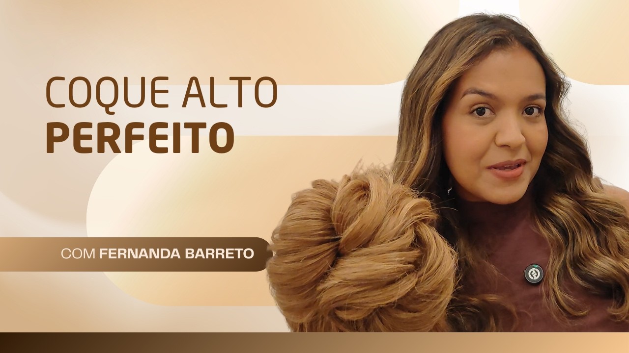 O Segredo de um Coque Alto com Torção Perfeito | Método F.B