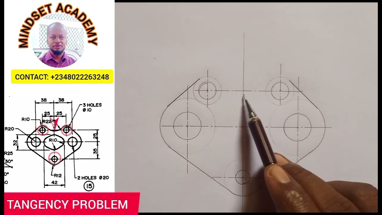 Вы готовы к самому сложному тесту на знание касательных линий инженерного чертежа?