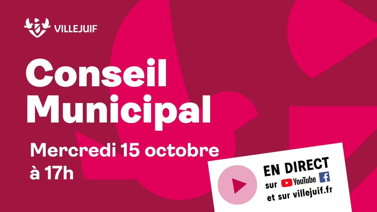 📢 [2/2] Conseil municipal en direct - Mercredi 15 octobre 2025 🔴