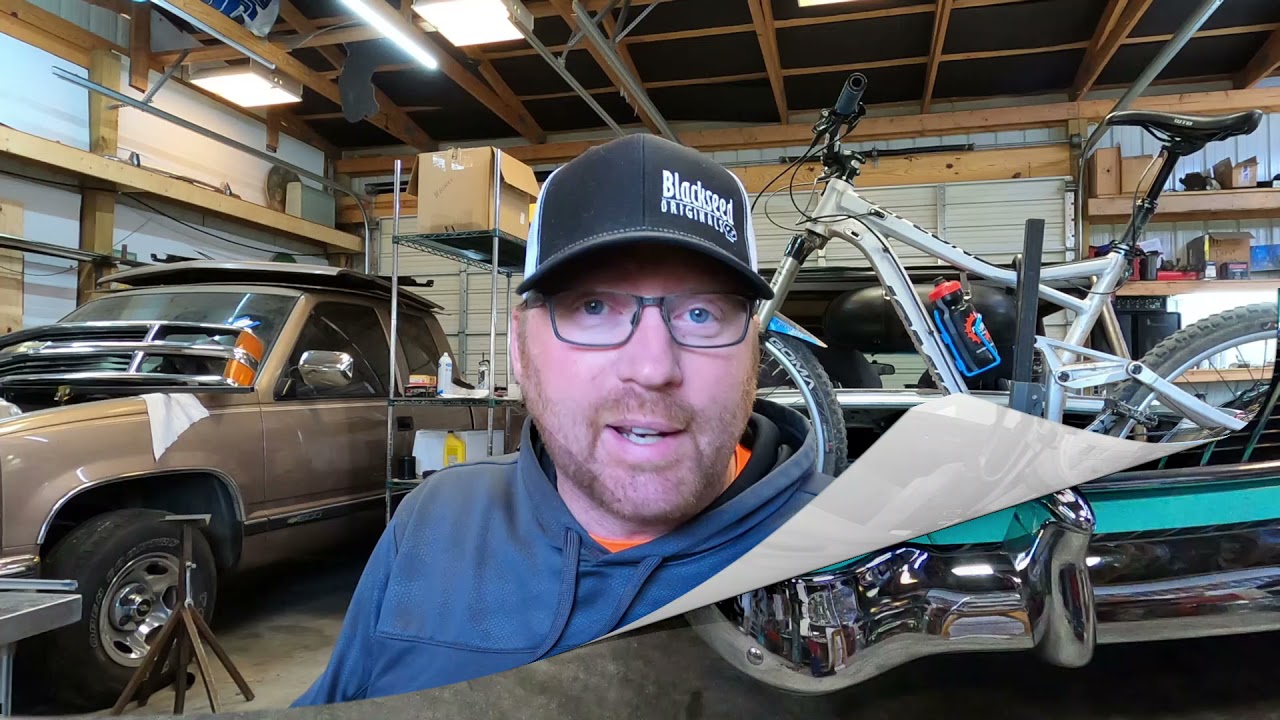 Chrome Bumper Install on Tri-Five Chevy!! 1955 150 Delivery
