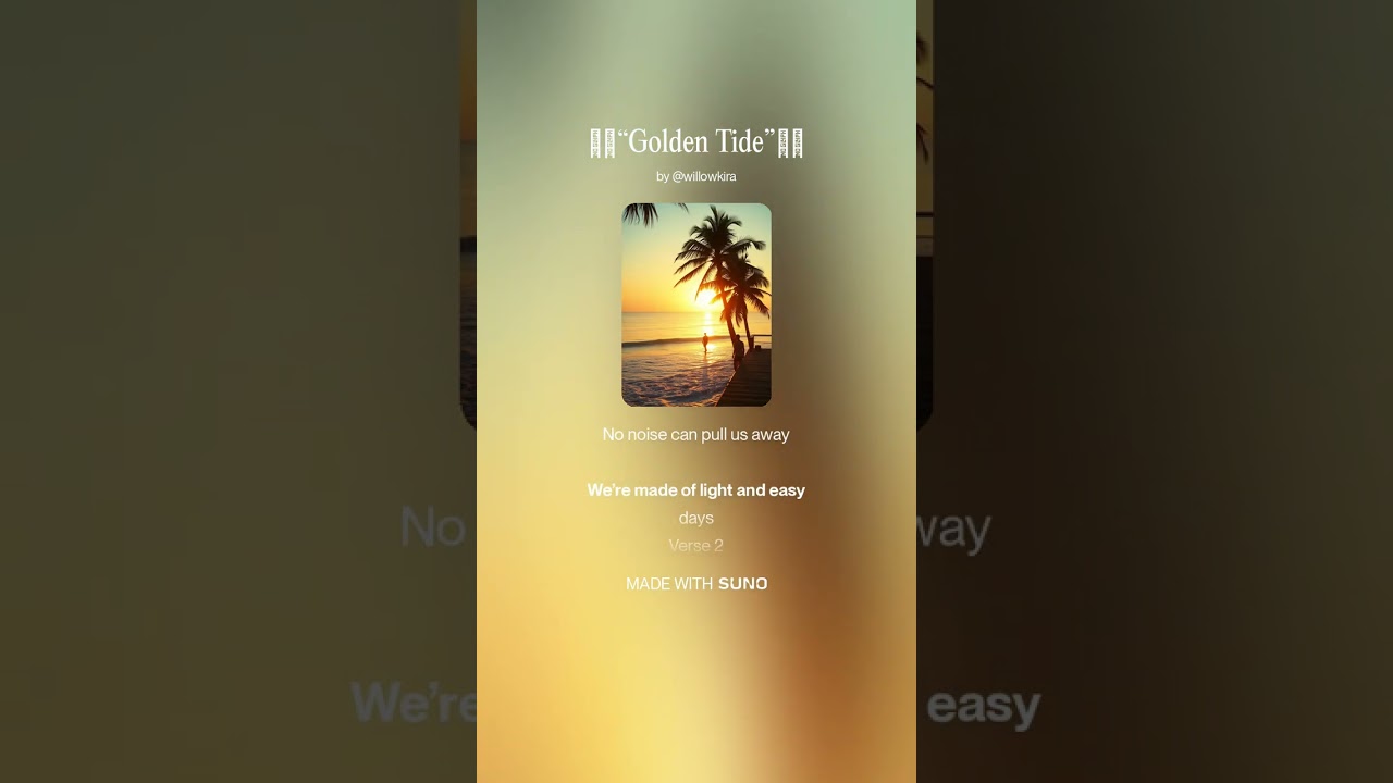 🌴✨“Golden Tide”🌴✨