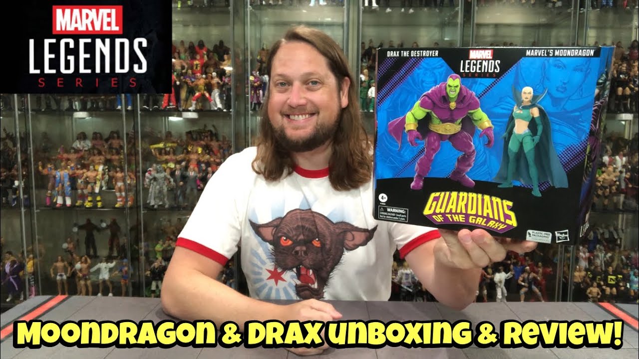 Moondragon & Drax Guardians of the Galaxy Marvel Legends Unboxing & Review!