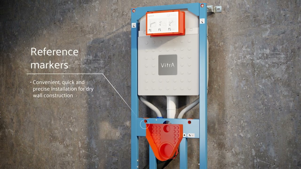 VitrA V-Fix Concealed Cisterns - Fit Easily, Forget Confidently