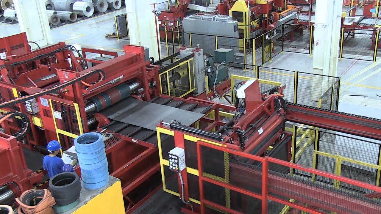 Coil-To-Coil Slitting Lines up to .250″ (6.4 mm) x 96