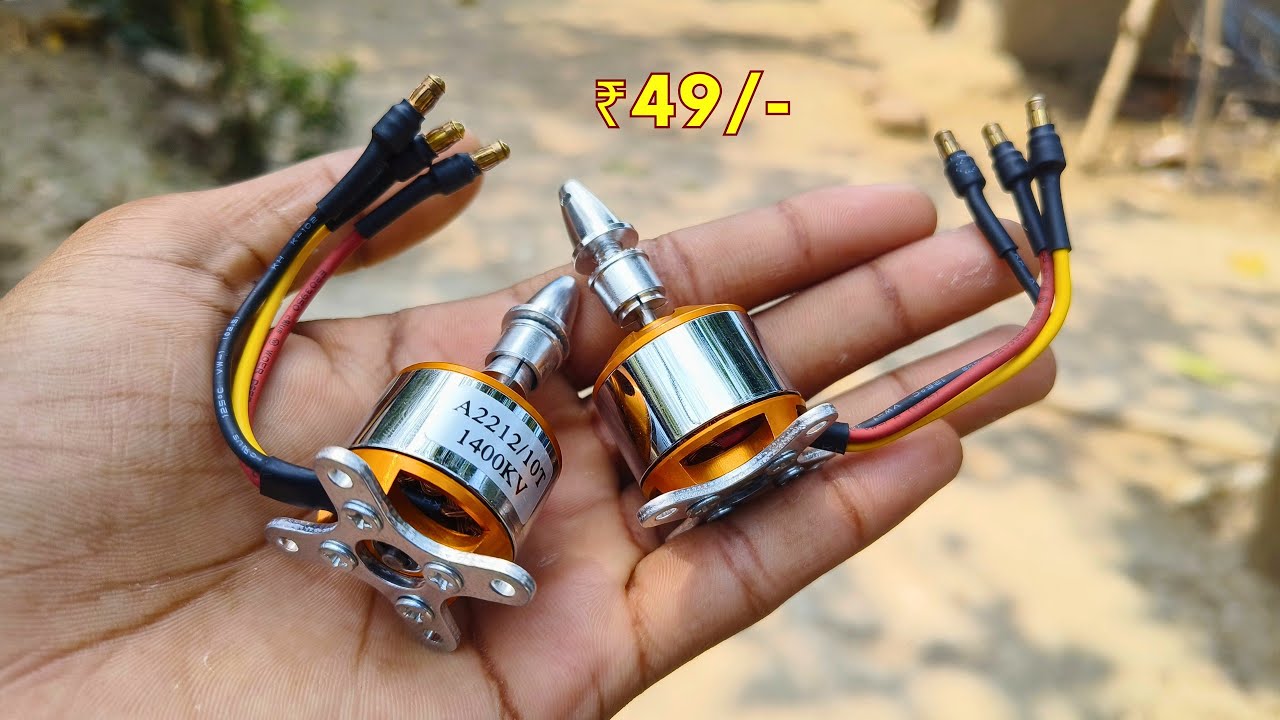 1400kv Brushless Drone Motor Unboxing || High Speed Brushless Motors Review