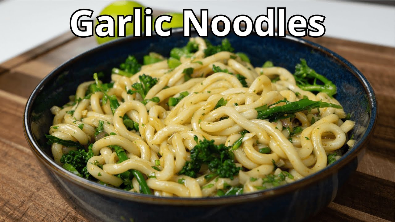 15 Minutes Garlic Noodles | Fast & Delicous Recipe!