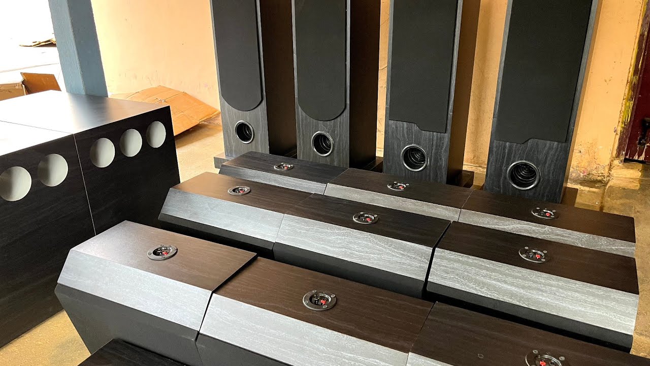 2.2 Channels Power Amplifier | Own boards | 1400 Watts | Tower Speakers | JBL1500 Watts#speakerbox 