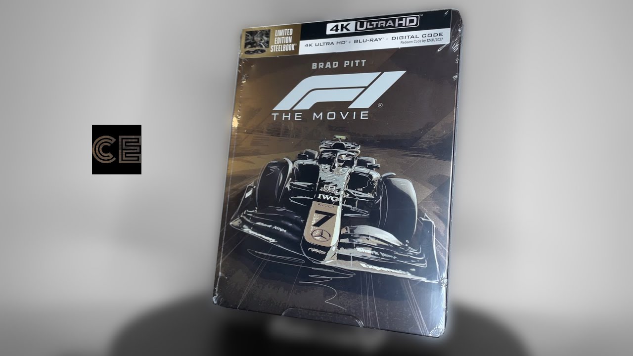 UNBOXING - F1: The Movie [Steelbook] 4K
