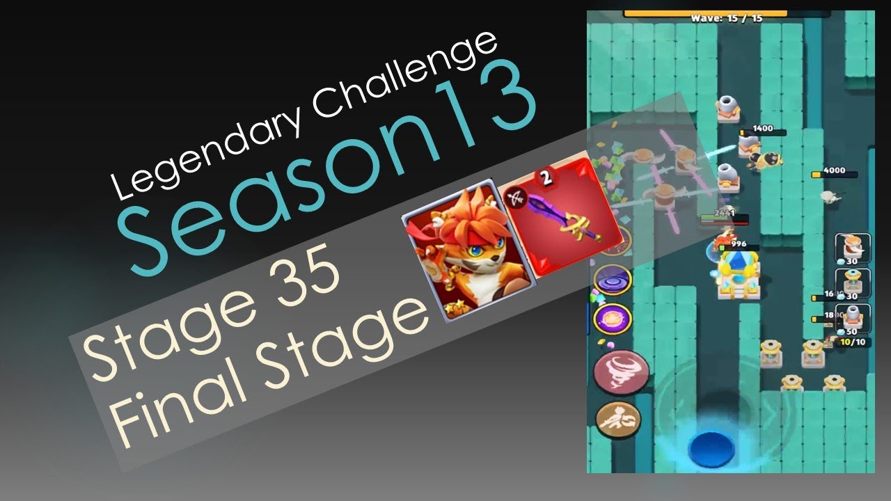ARCHERO: Legendary Challenge S13 Stage 35 (Final Stage)